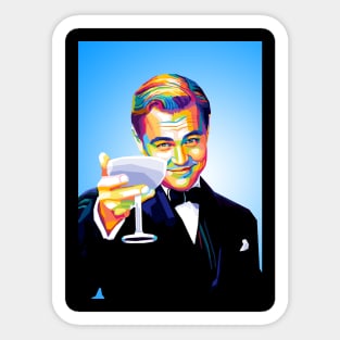 Dicaprio Wpap Pop Art Sticker